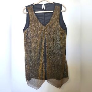 4 for $30 🌈 2 Dye 4 sparkley sleeveless fooler top size 2X